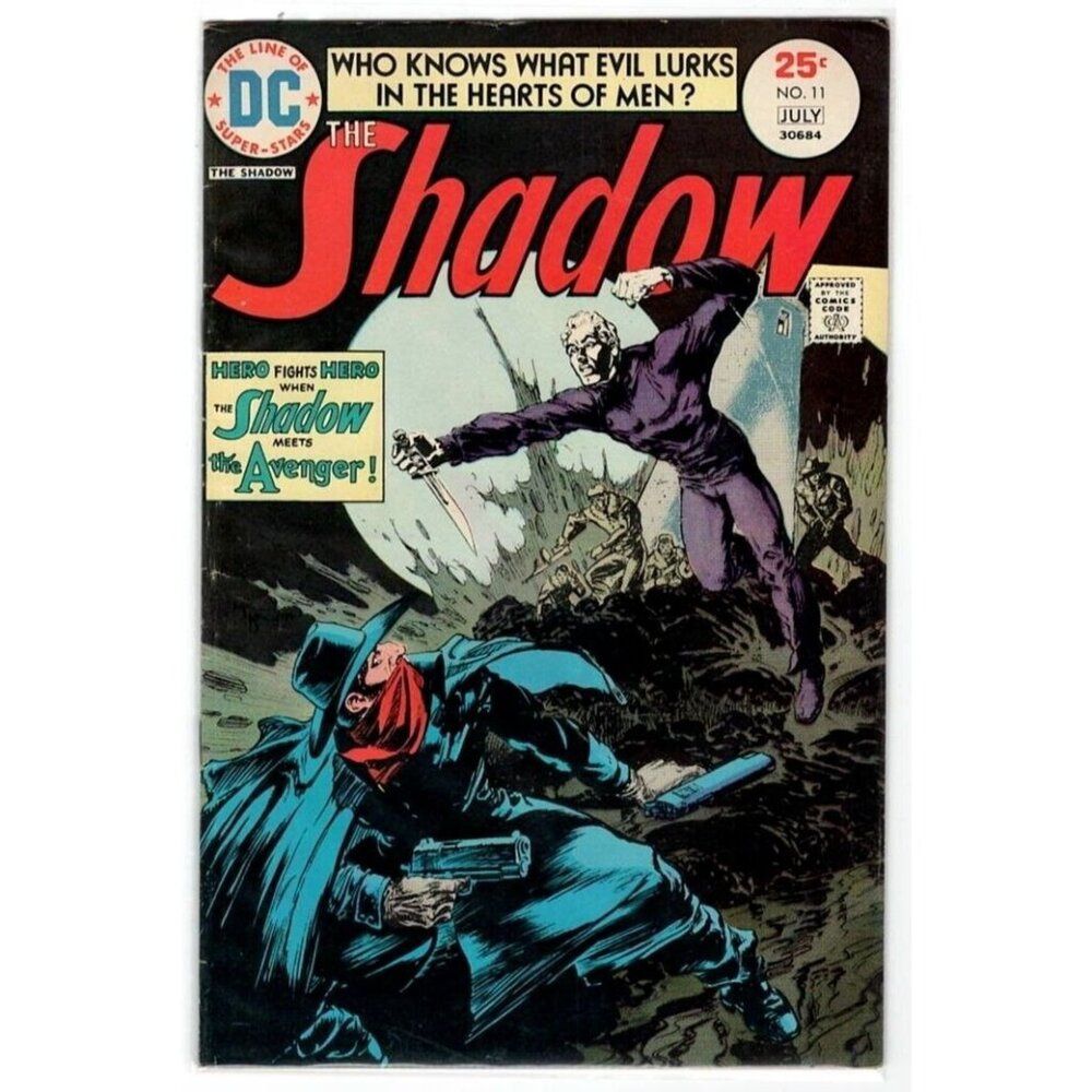 The Shadow #11 July Comic Book – Hero vs. Hero Showdown: The Shadow Meets